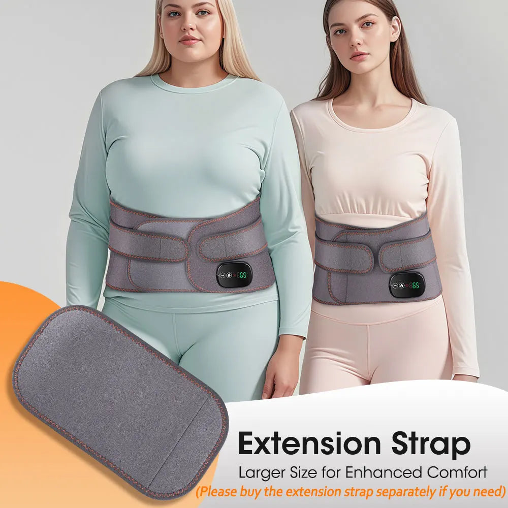 Electric Heating Waist Massager & Vibration Support Belt