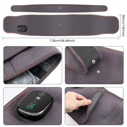Electric Heating Waist Massager & Vibration Support Belt
