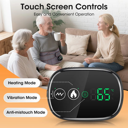 Electric Heating Waist Massager & Vibration Support Belt