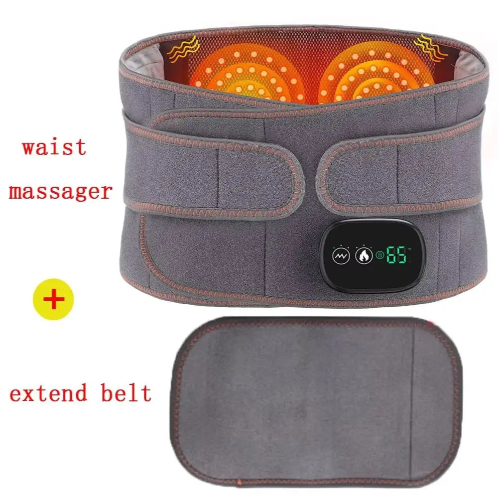 Electric Heating Waist Massager & Vibration Support Belt