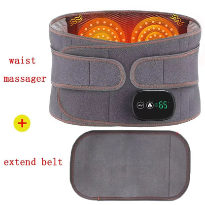 Electric Heating Waist Massager & Vibration Support Belt