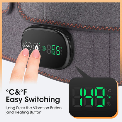 Electric Heating Waist Massager & Vibration Support Belt